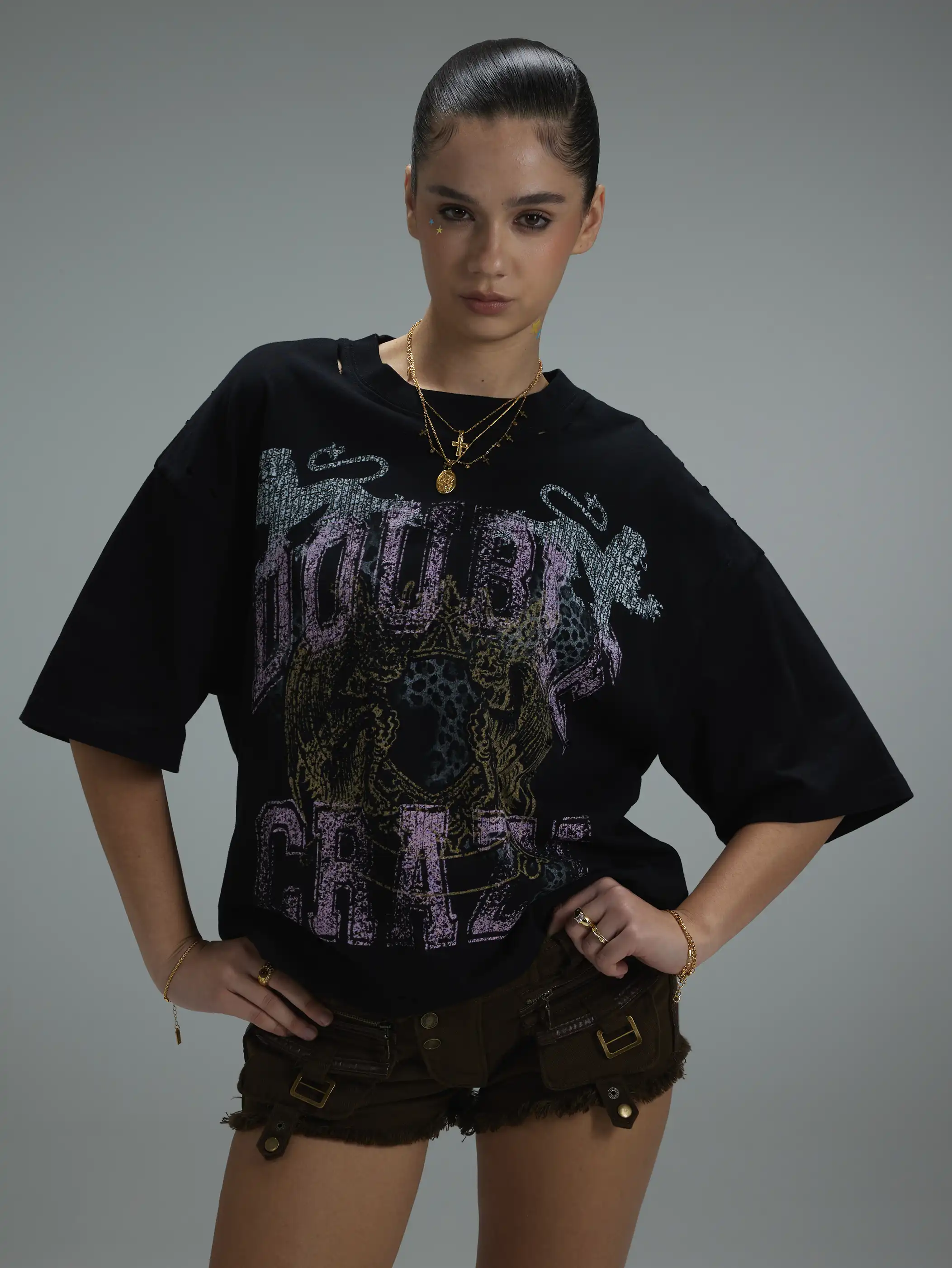 Angel Crest Graphic T-shirt-423 - Image 3
