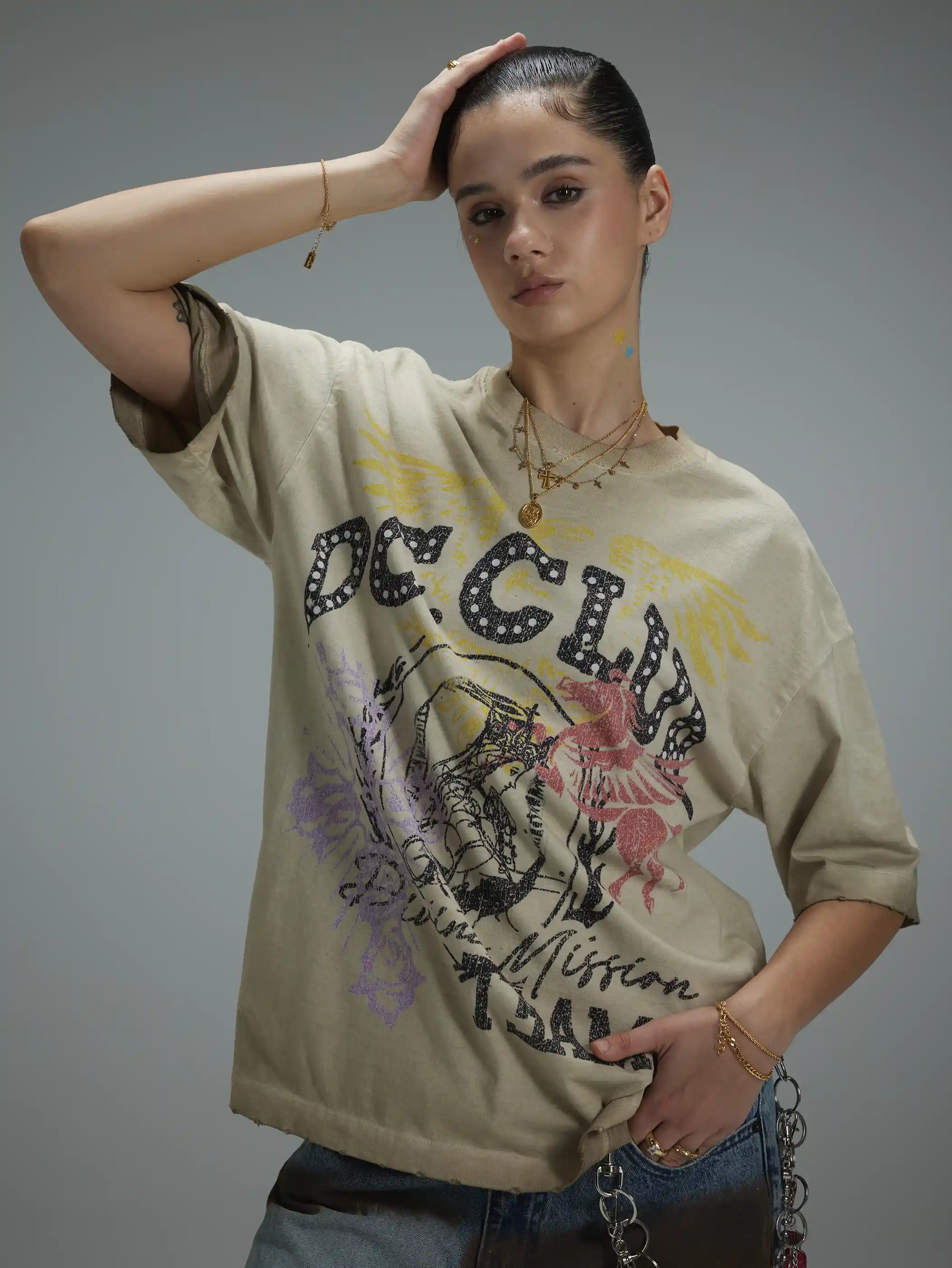 Angel Trap Club T-shirt-416T - Image 4