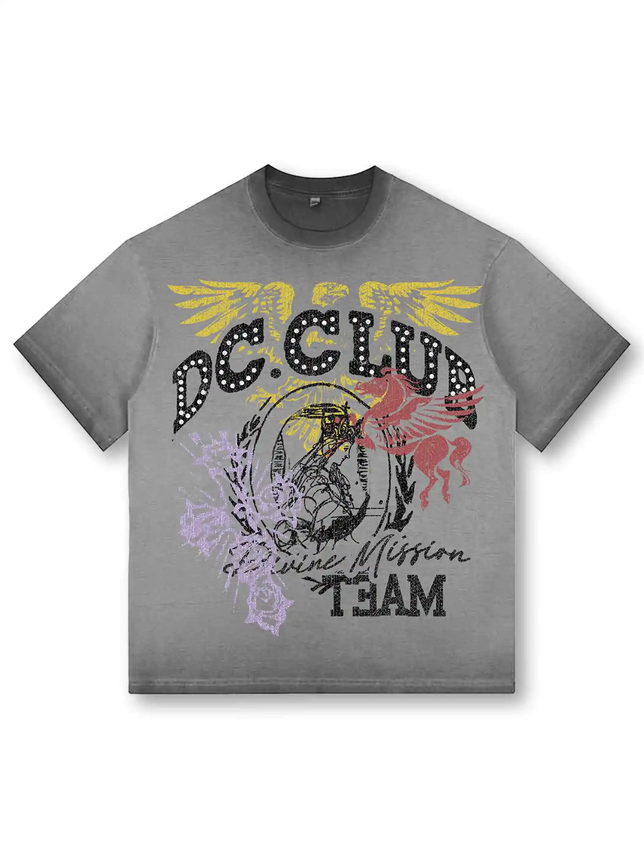 Angel Trap Club T-shirt-416T - Image 8
