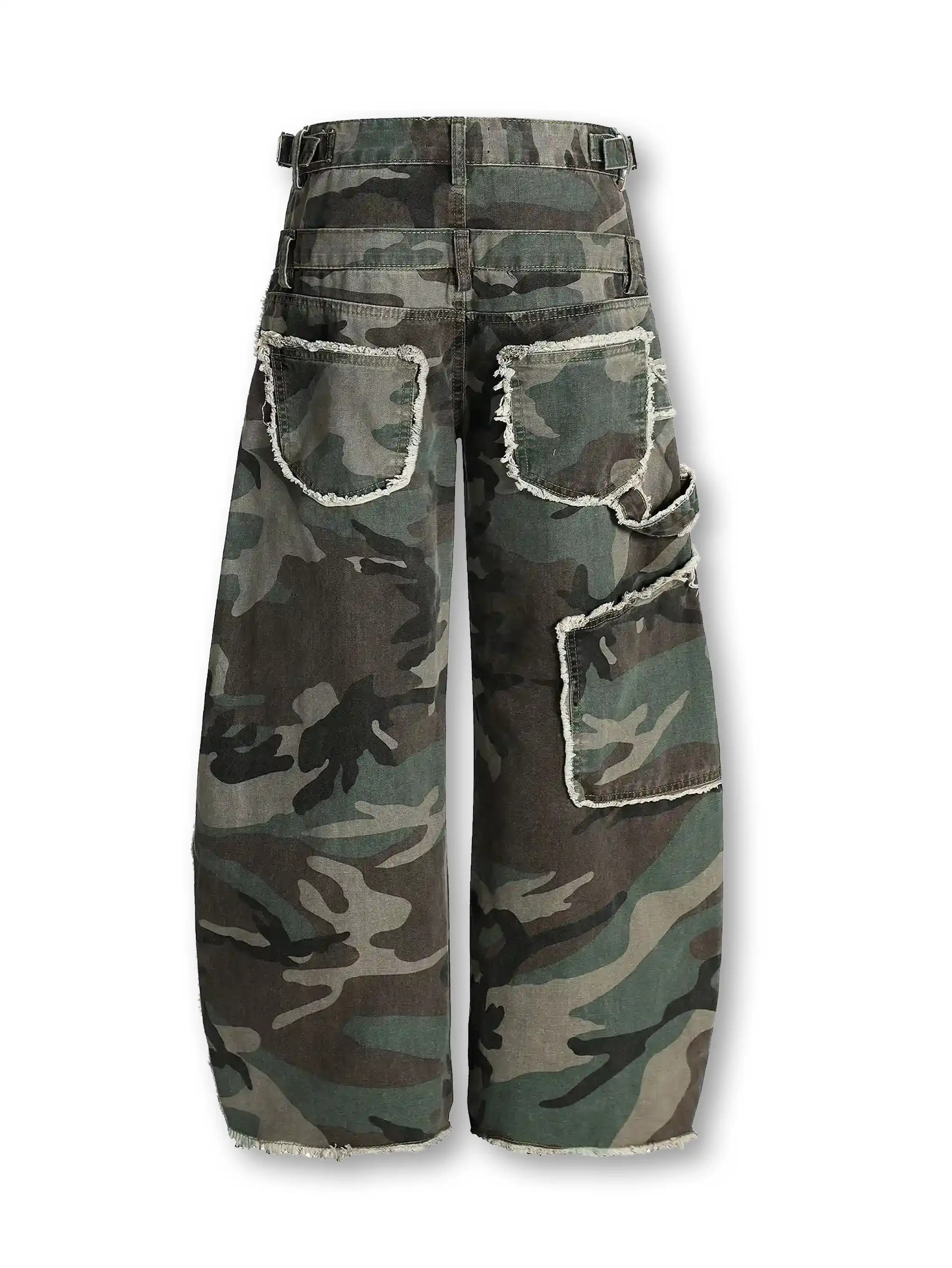 Apocalyptic Camo Dual Waistband Pants-S1075 - Image 3