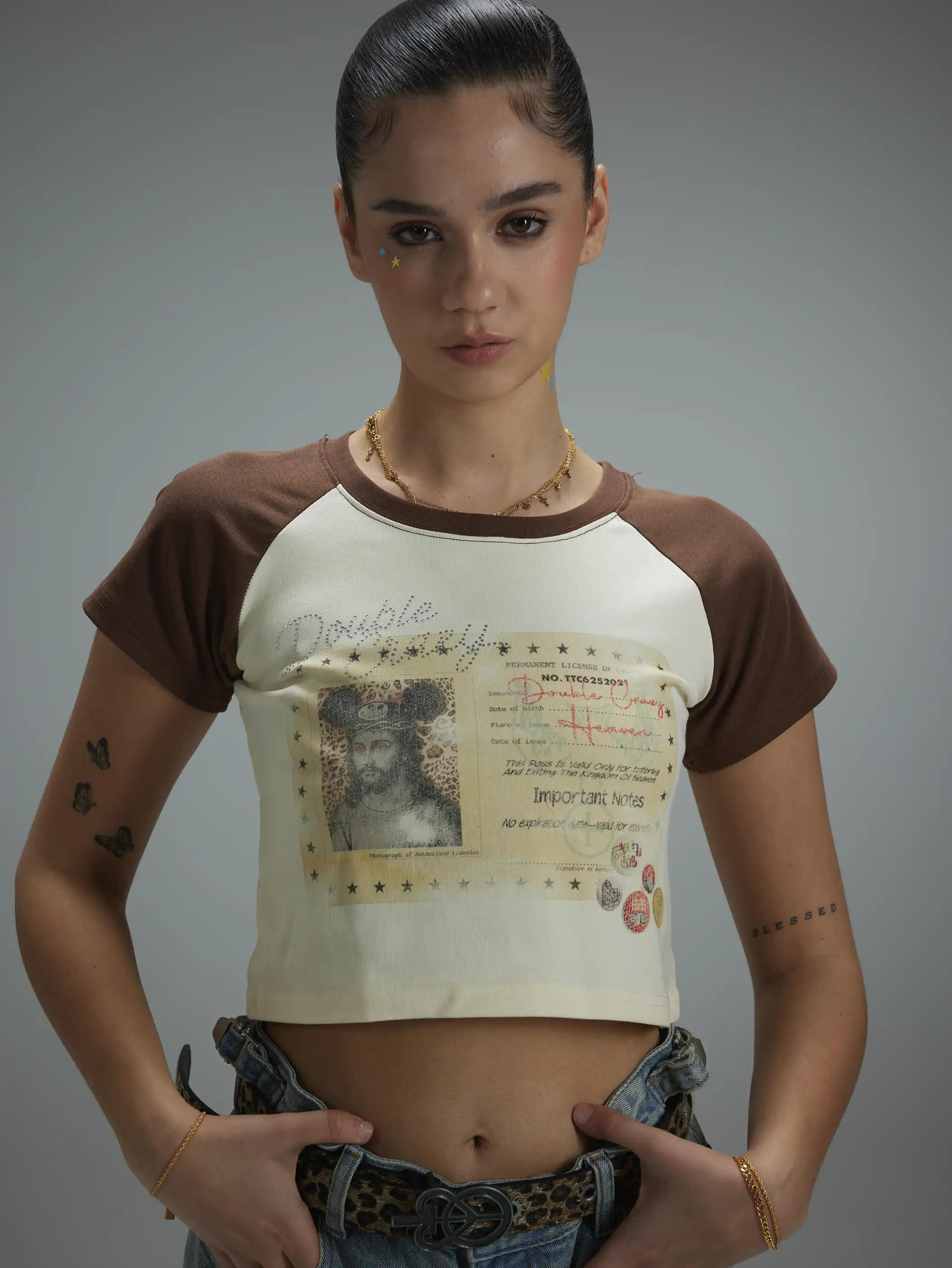 Boxy Y2K Archive Tee-429 - Image 7
