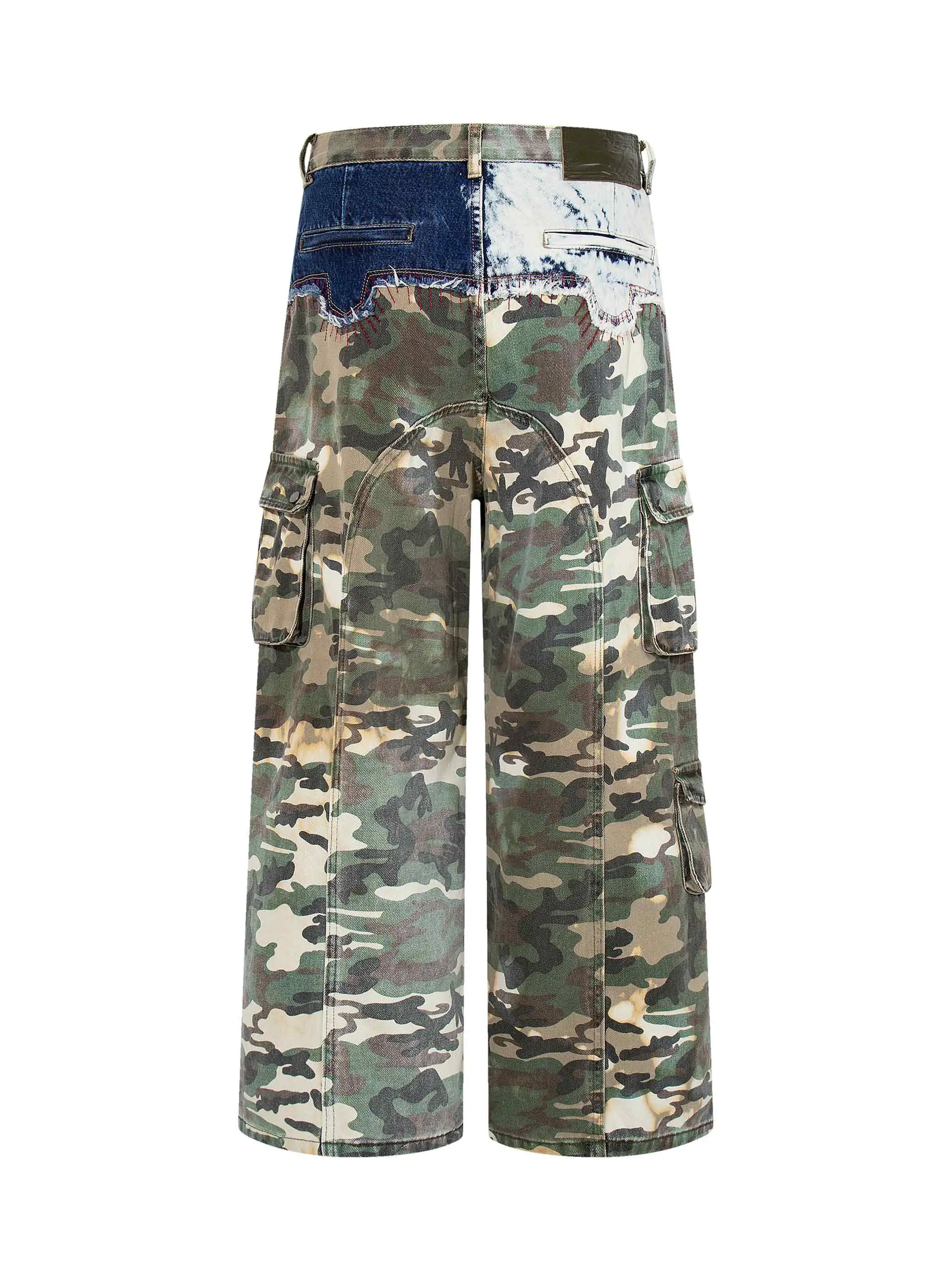 Camo Patch Trap Jeans-S1185 - Image 2