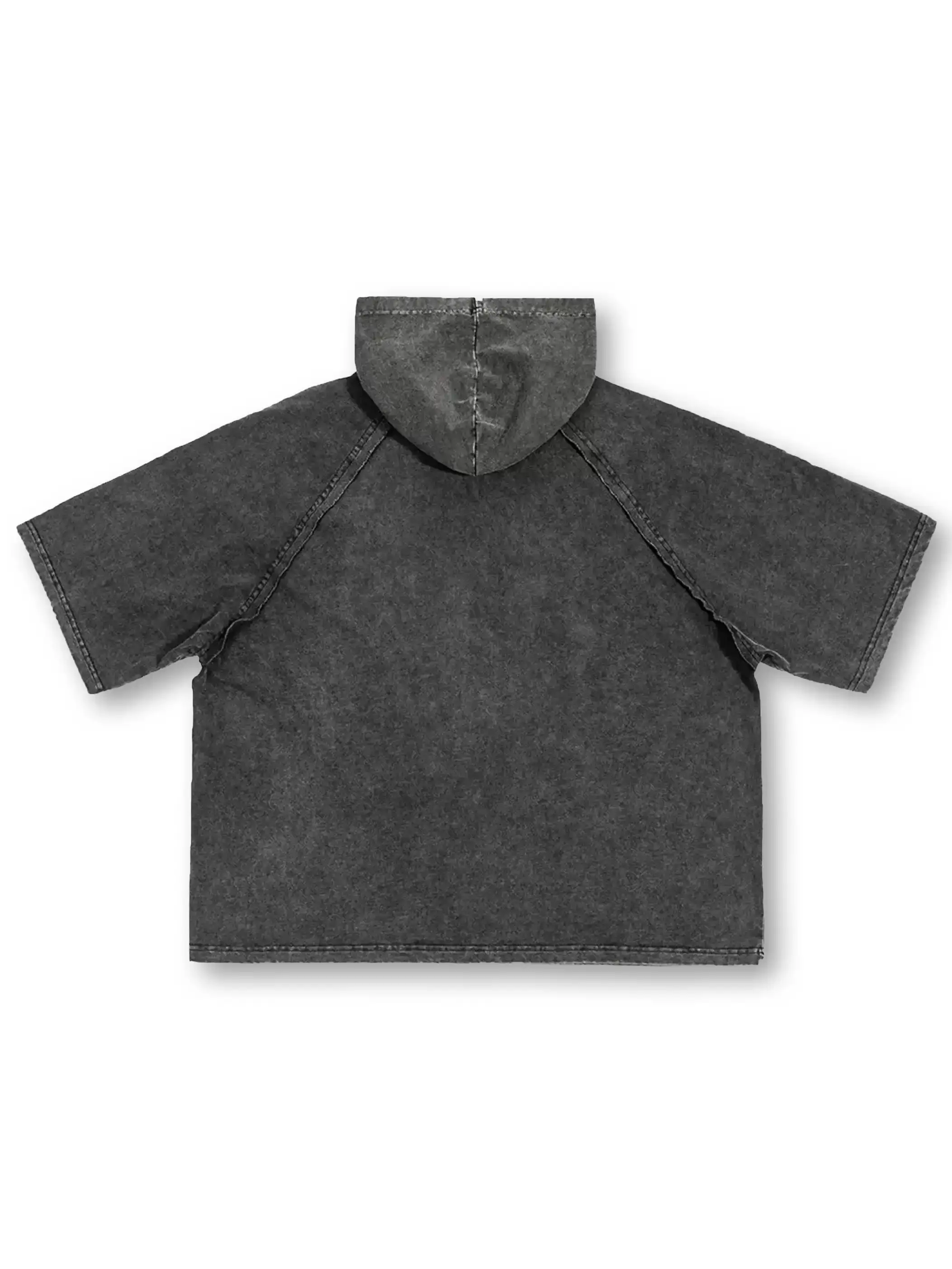 Fallen Cherubs Speak Not – Hooded T-shirt-187 - Image 5