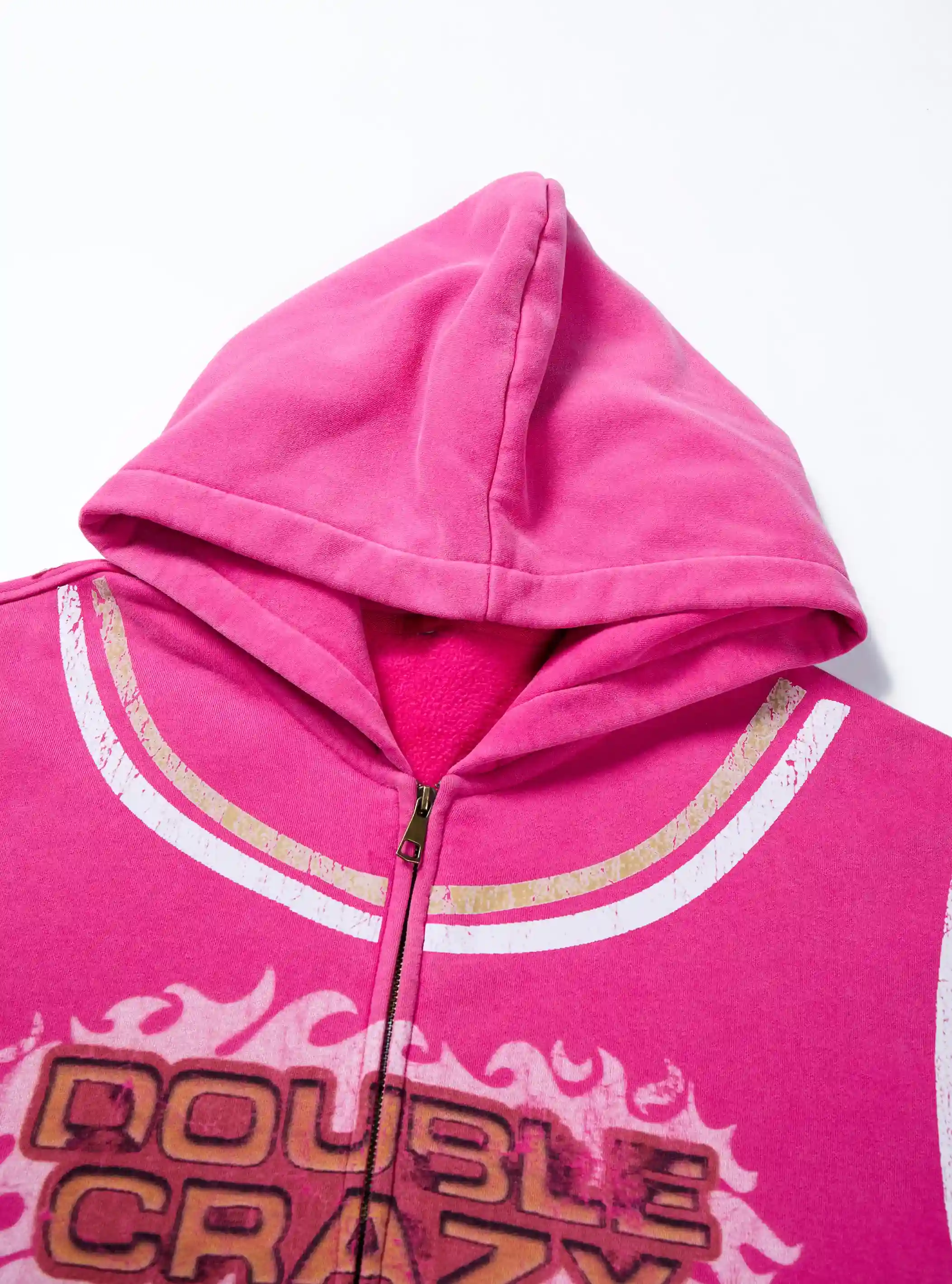Flame Burst Zip Hoodie-379 - Image 12