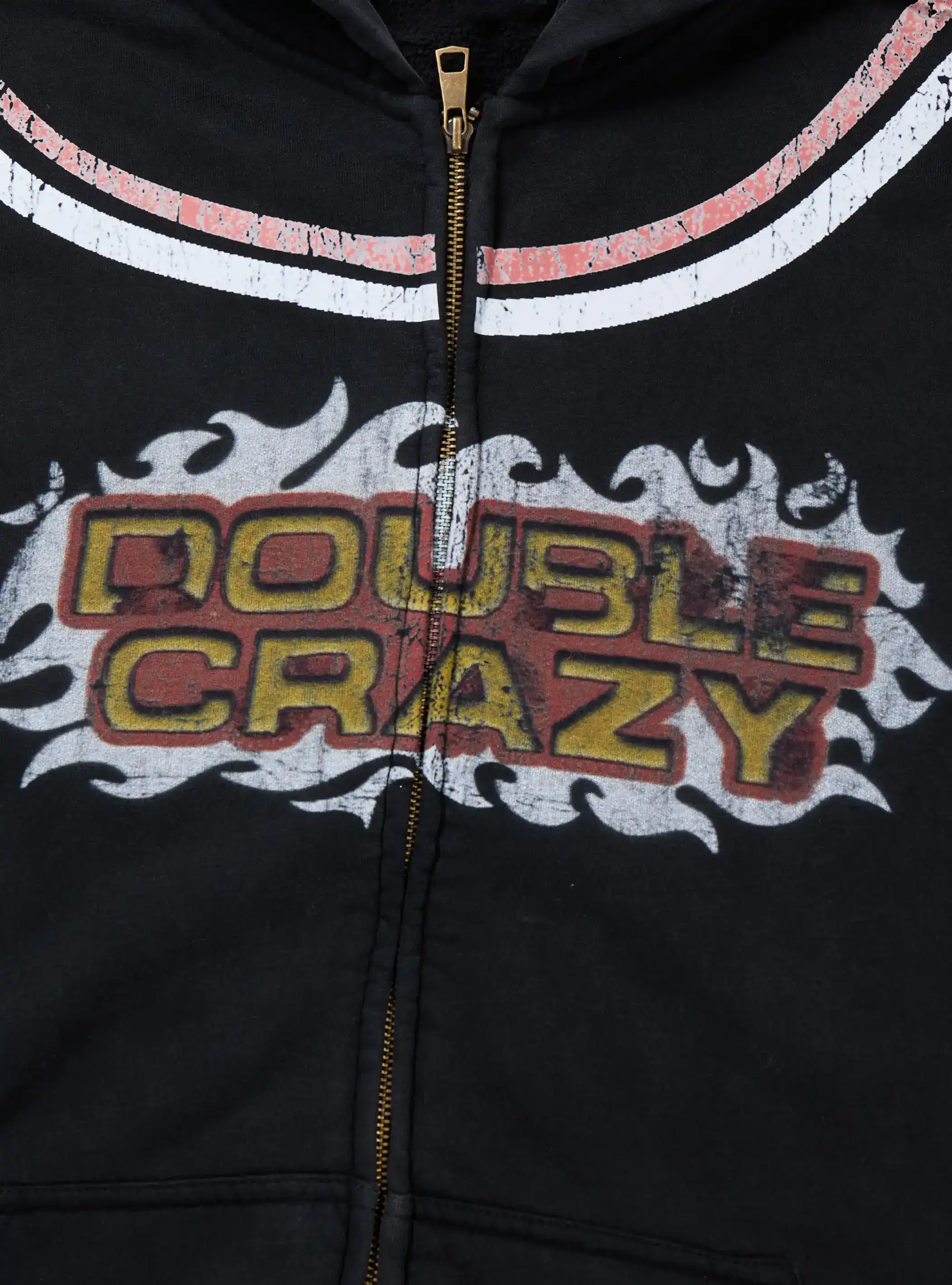 Flame Burst Zip Hoodie-379 - Image 6