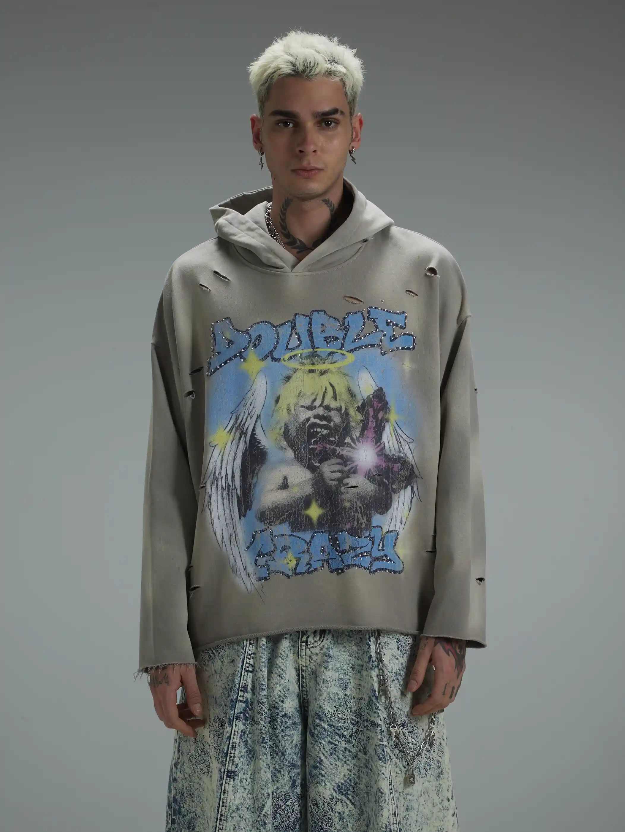 Heaven Sent Street Hoodie-410 - Image 7