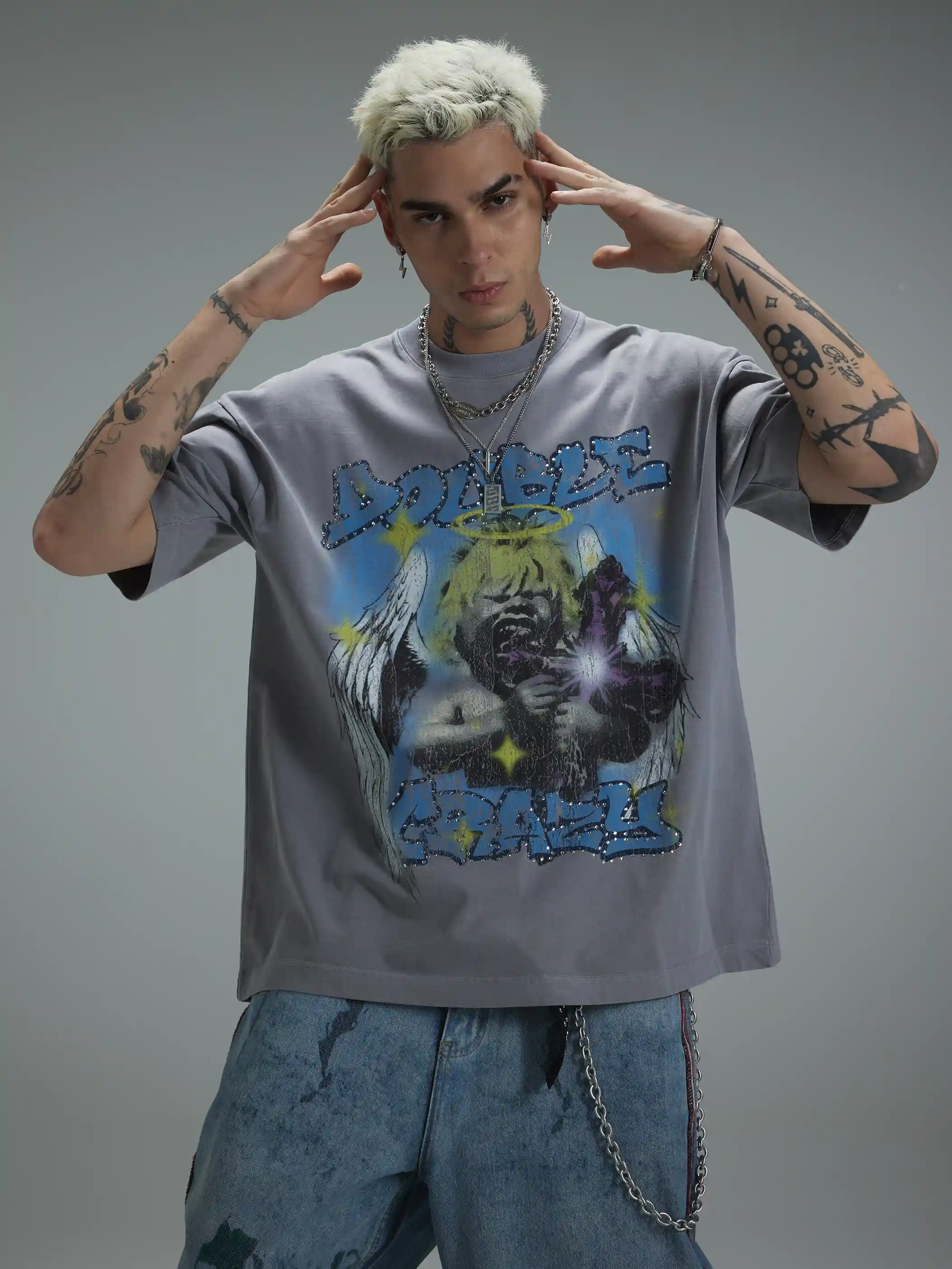 Heaven Sent Street T-shirt-410T - Image 7