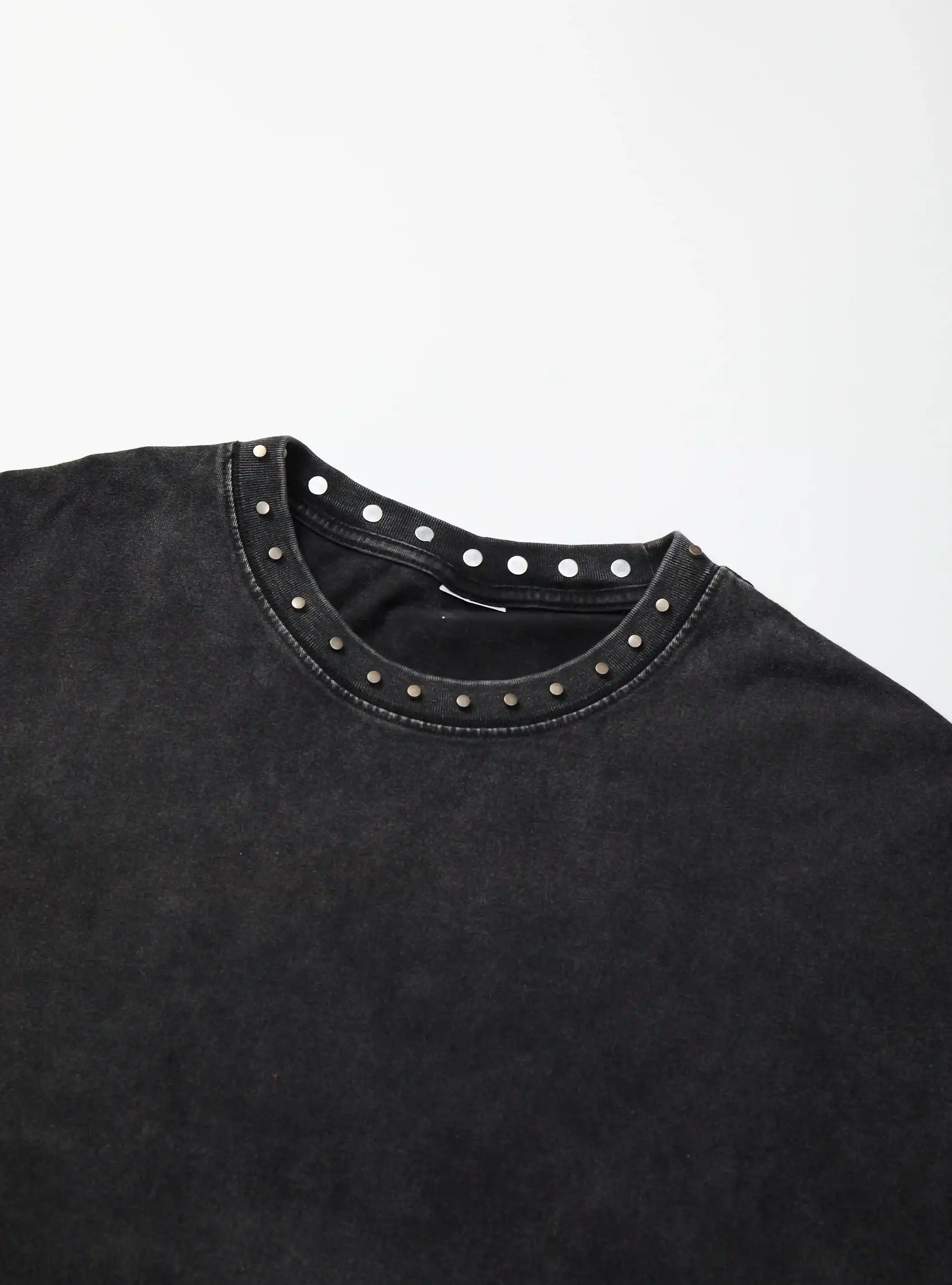 Iced-Out Neck Vintage Saints Tee-457 - Image 3