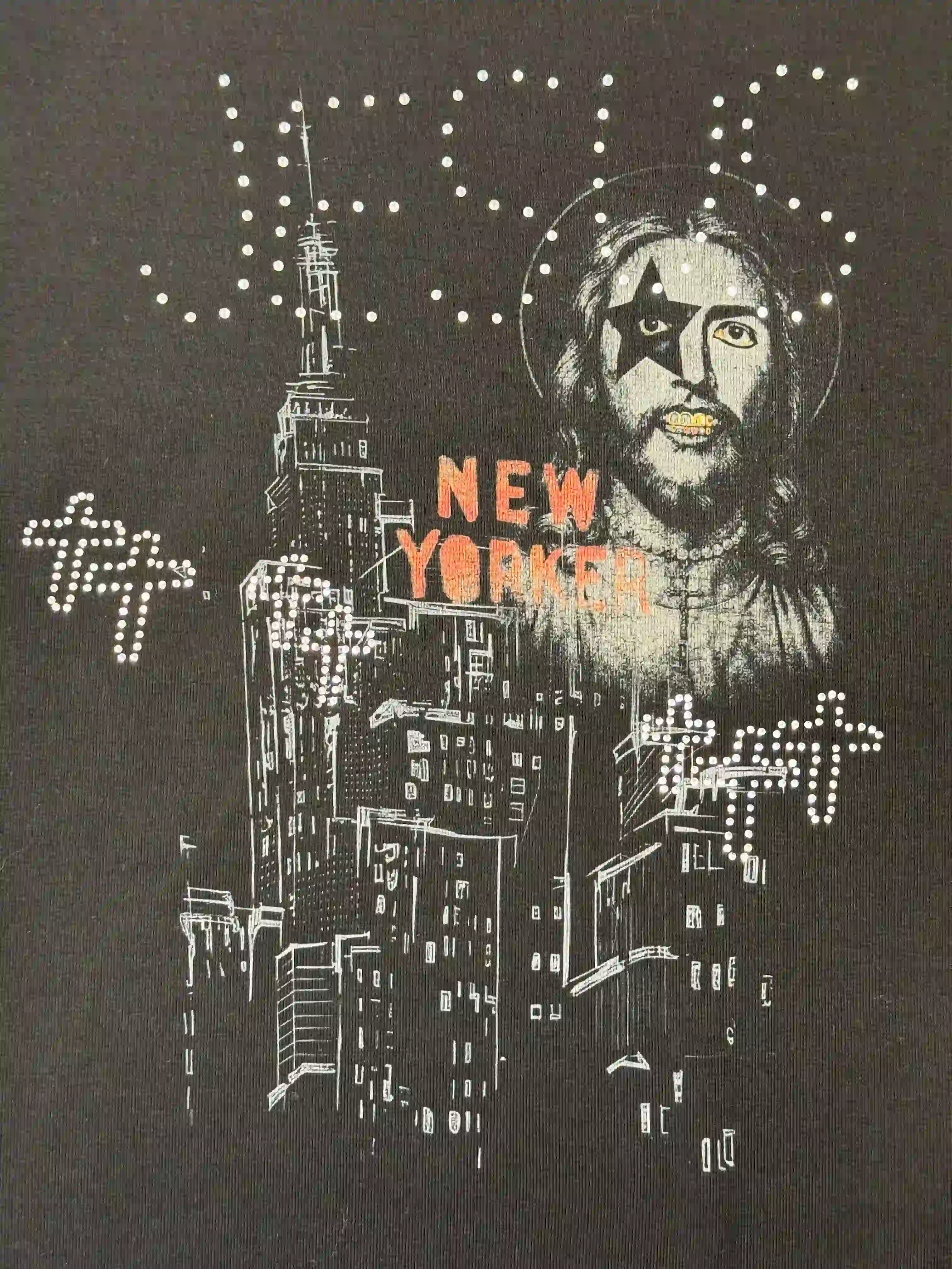 Iced Out NY City Graphic Baby Tee-439 - Image 4