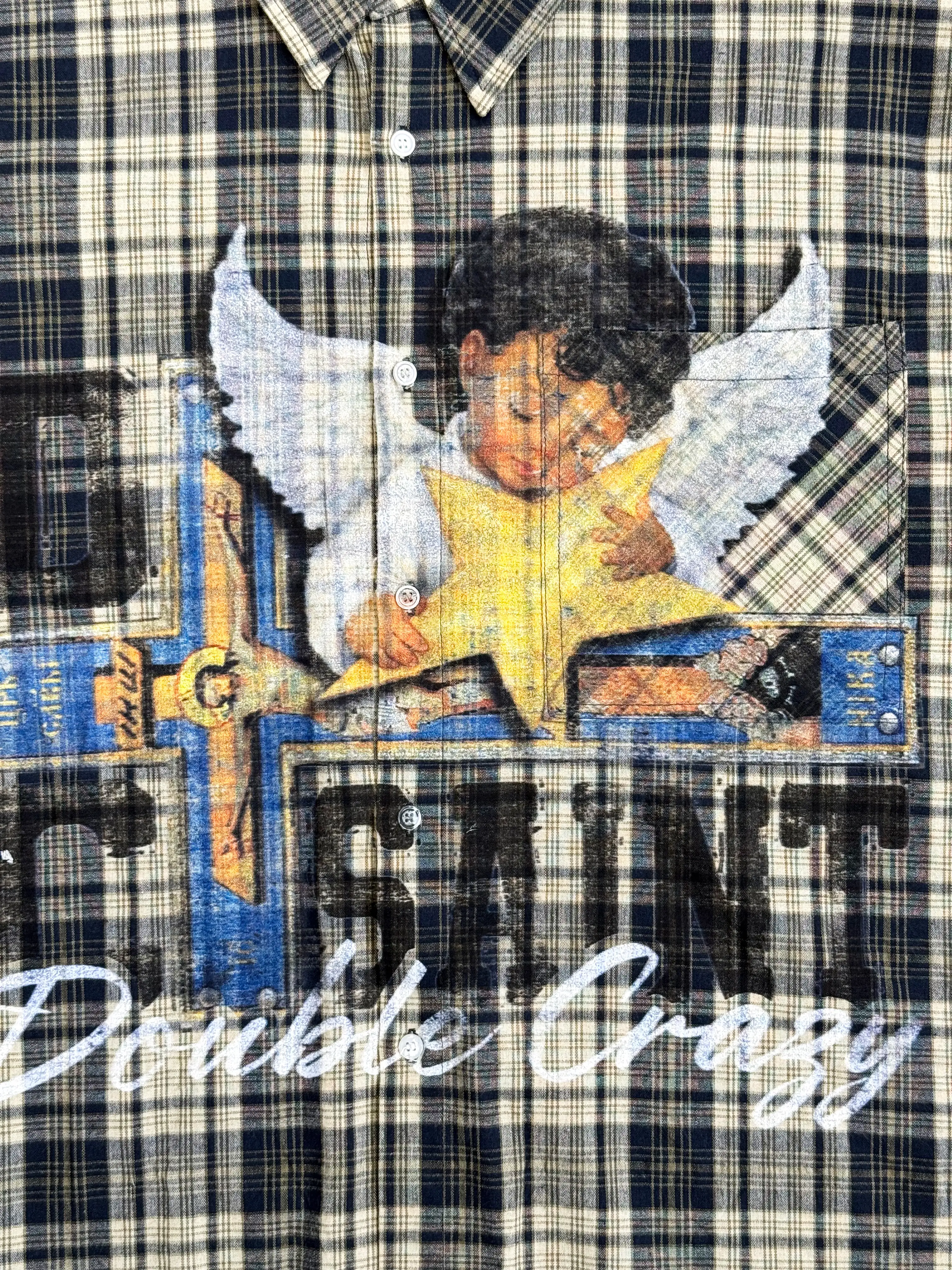 L.A. Grunge Cracked Cherub Shirt-427 - Image 9