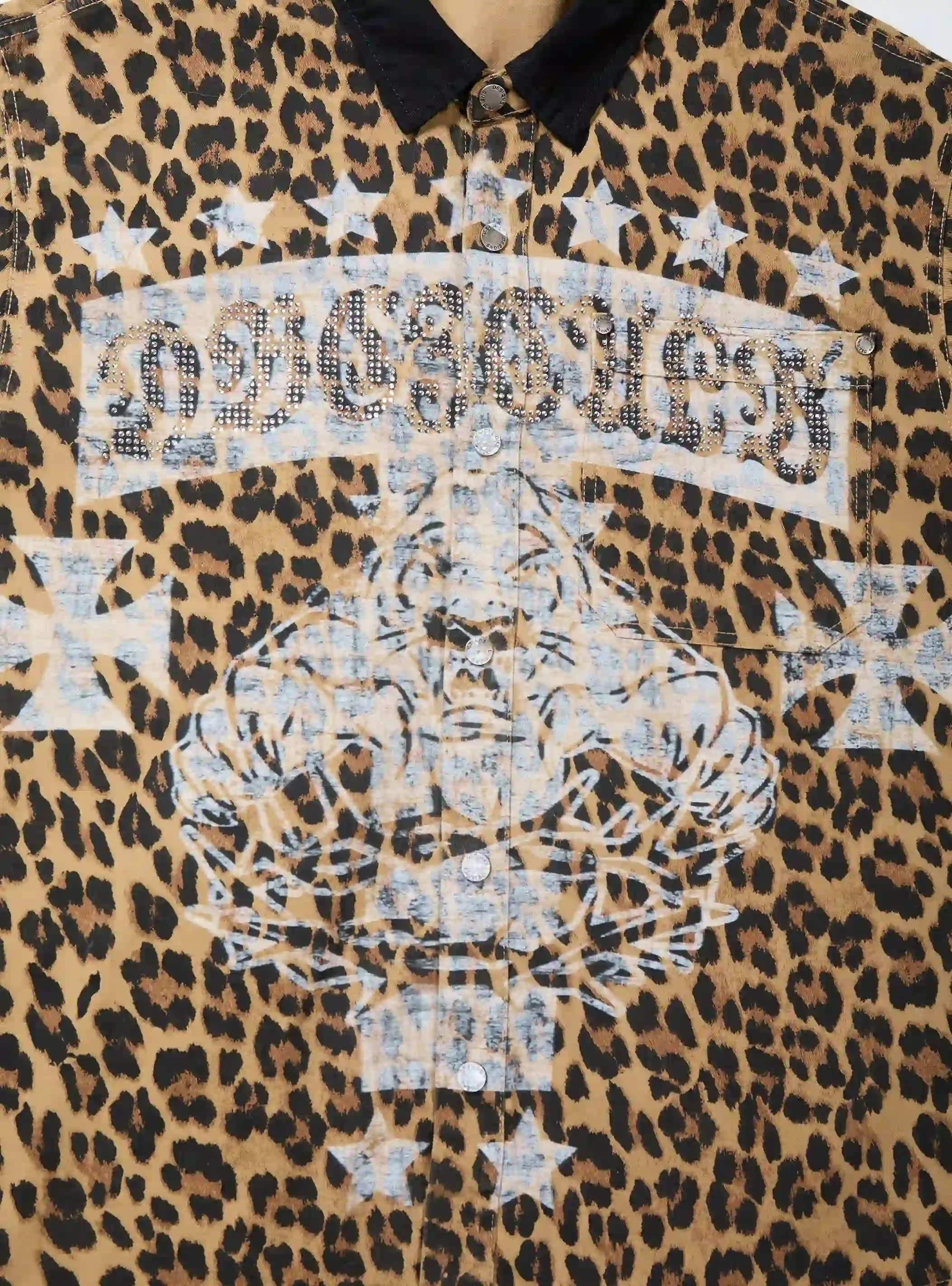 Leopard Chain Shirt-390 - Image 12