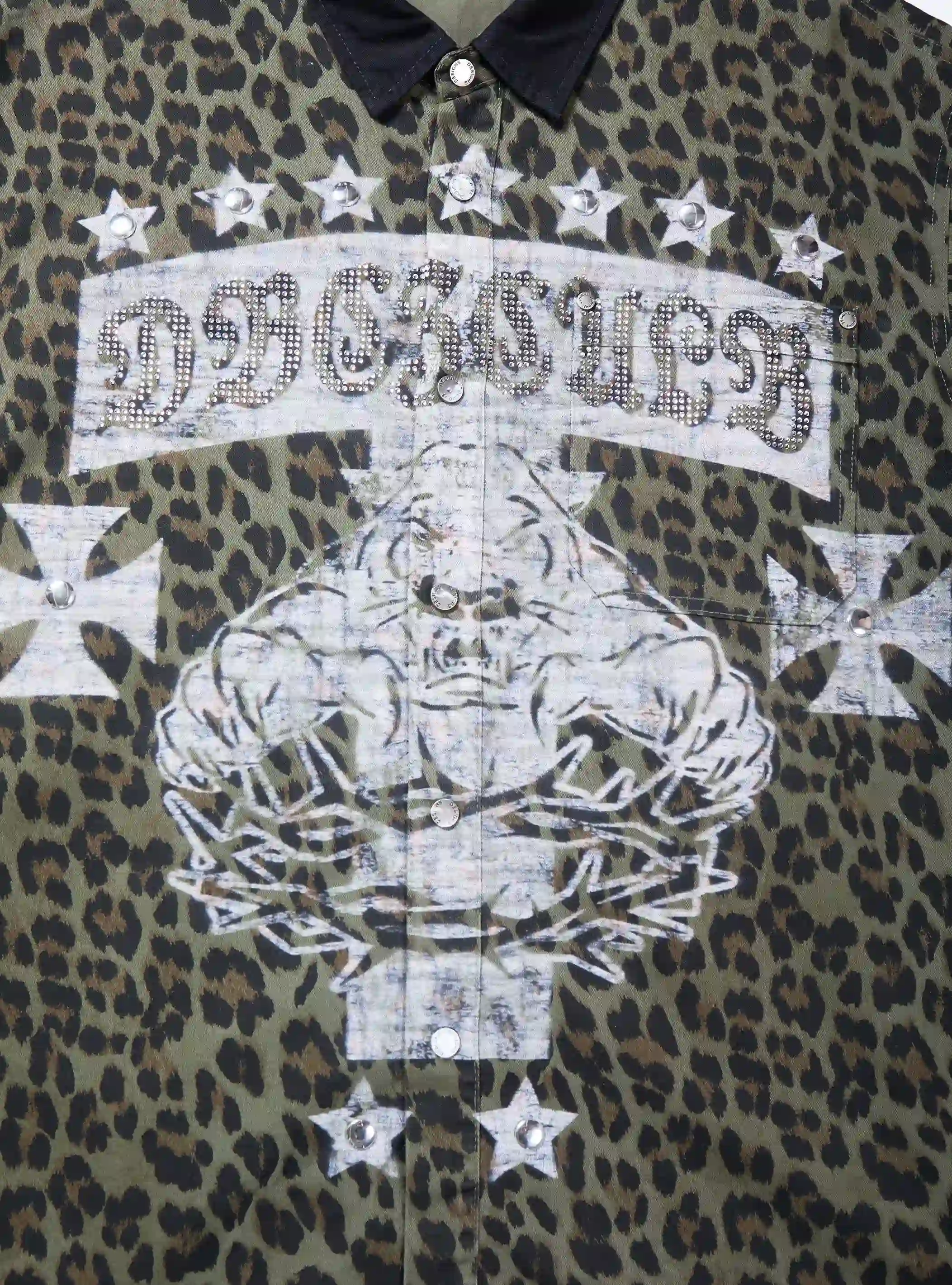 Leopard Chain Shirt-390 - Image 5