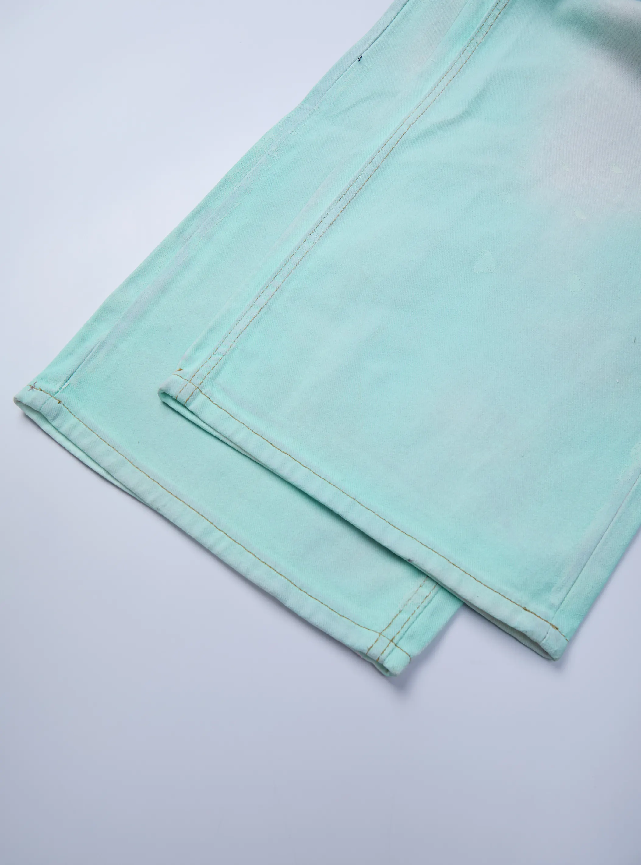 Neon Glow Stacked Baggy Jeans-S1201 - Image 4