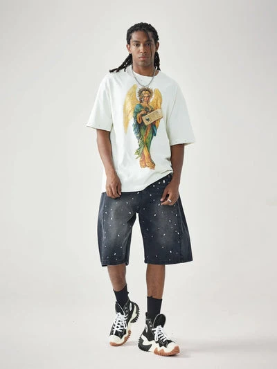 Revelation Angel Scroll T-shirt-169 - Image 5