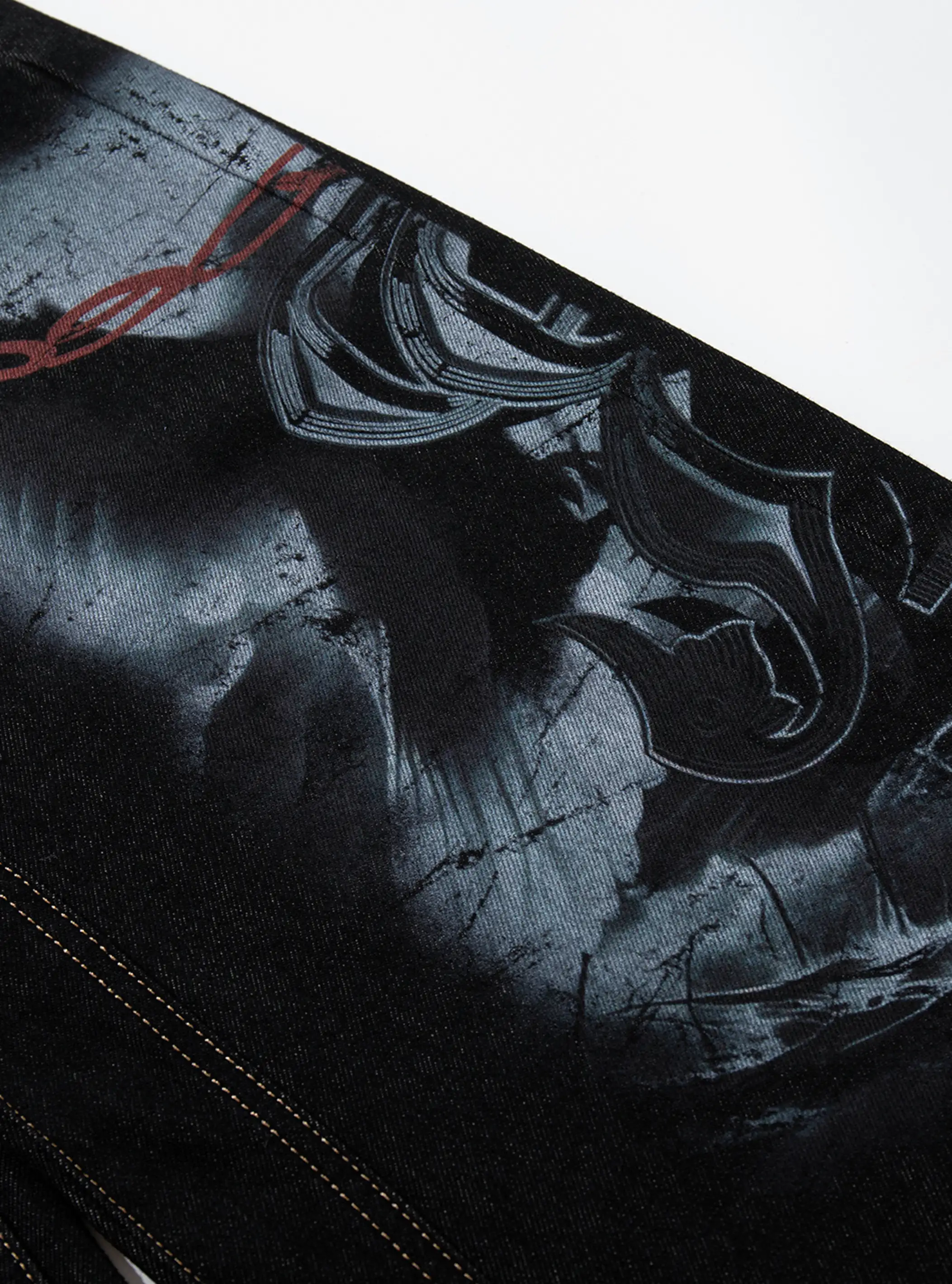 Shadow Skull Street Jeans-S1188 - Image 3