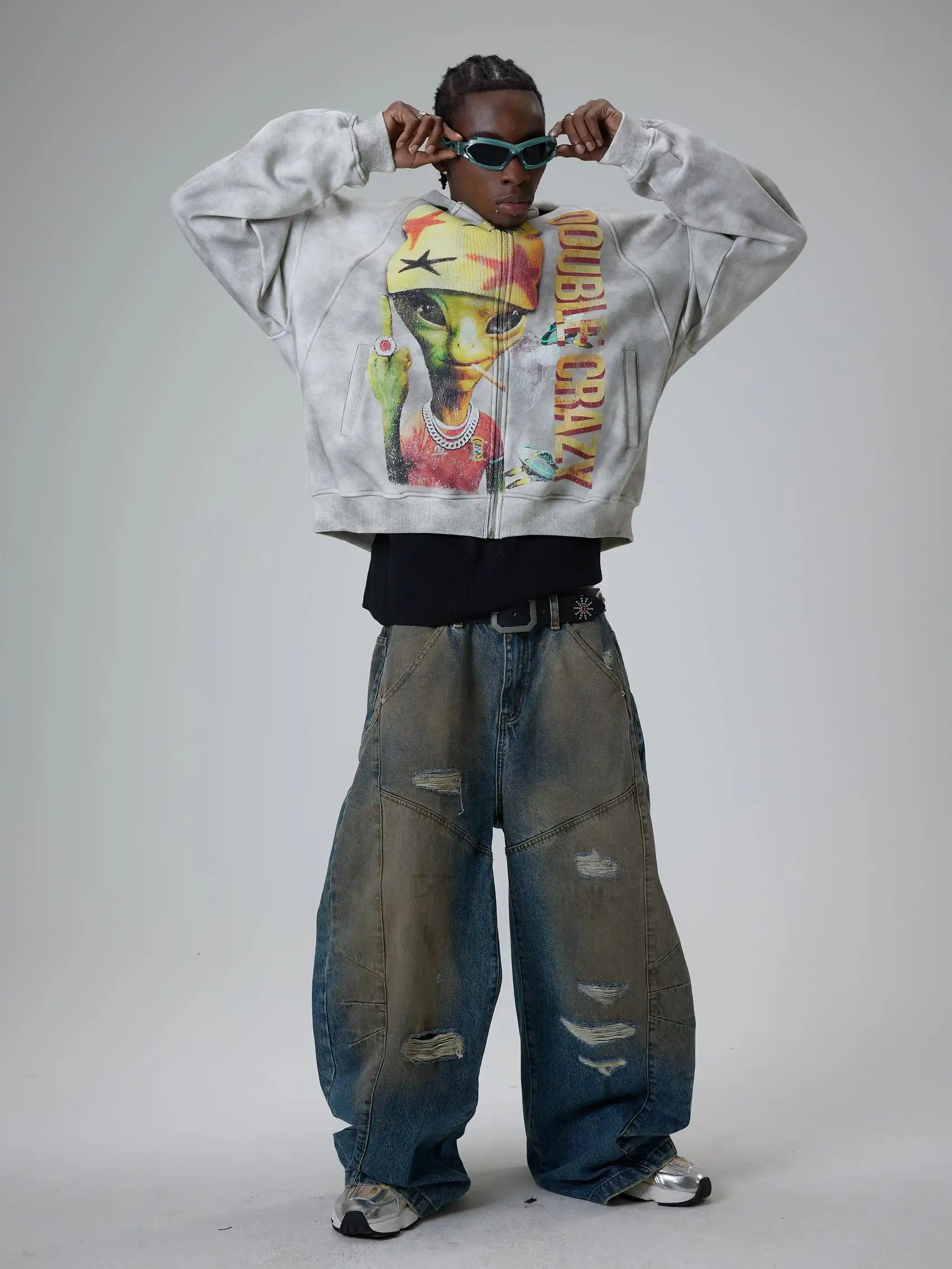 Space Rebel Alien Hoodie-340 - Image 5