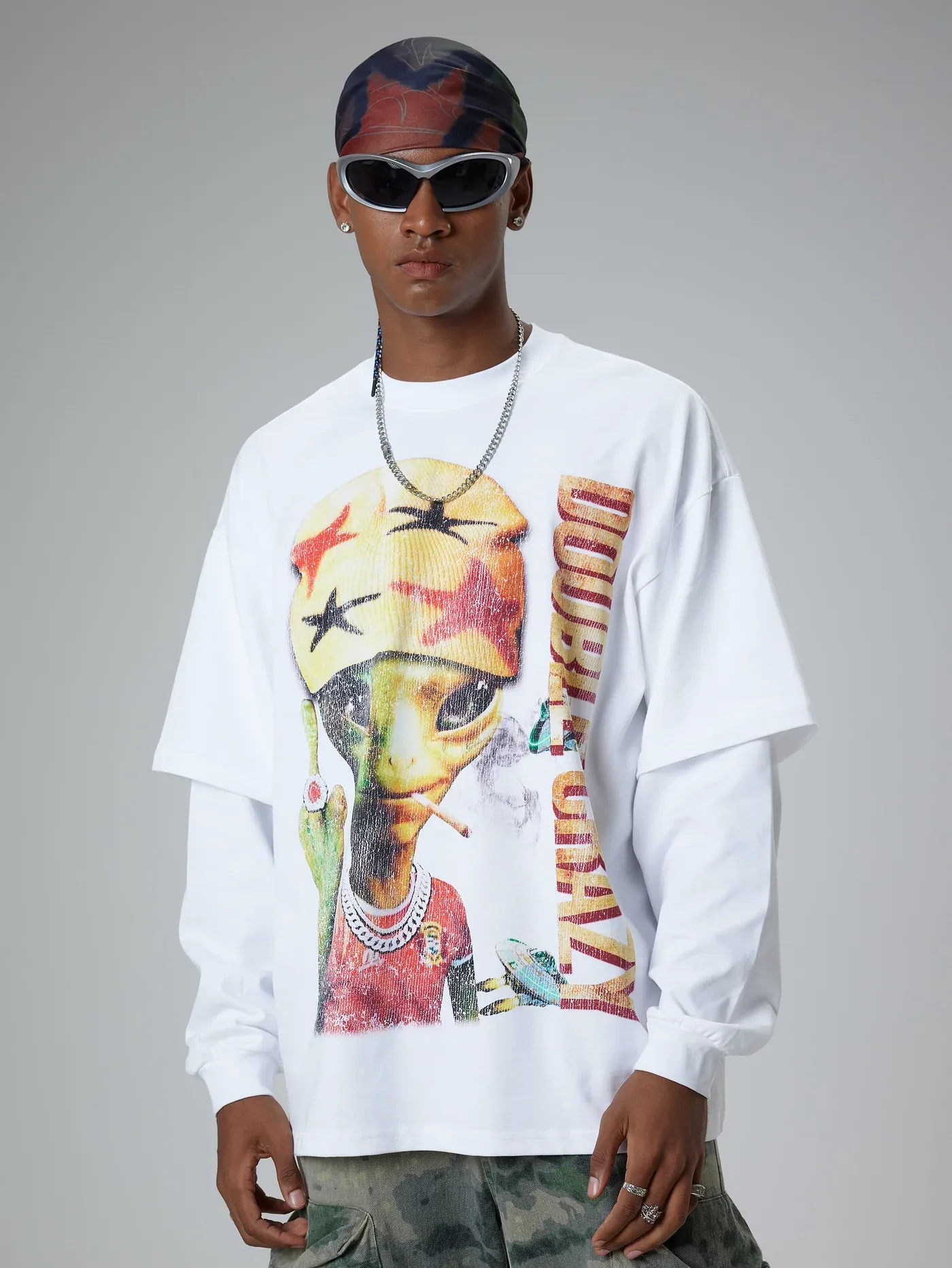 Space Rebel Alien Longsleeve-334 - Image 2