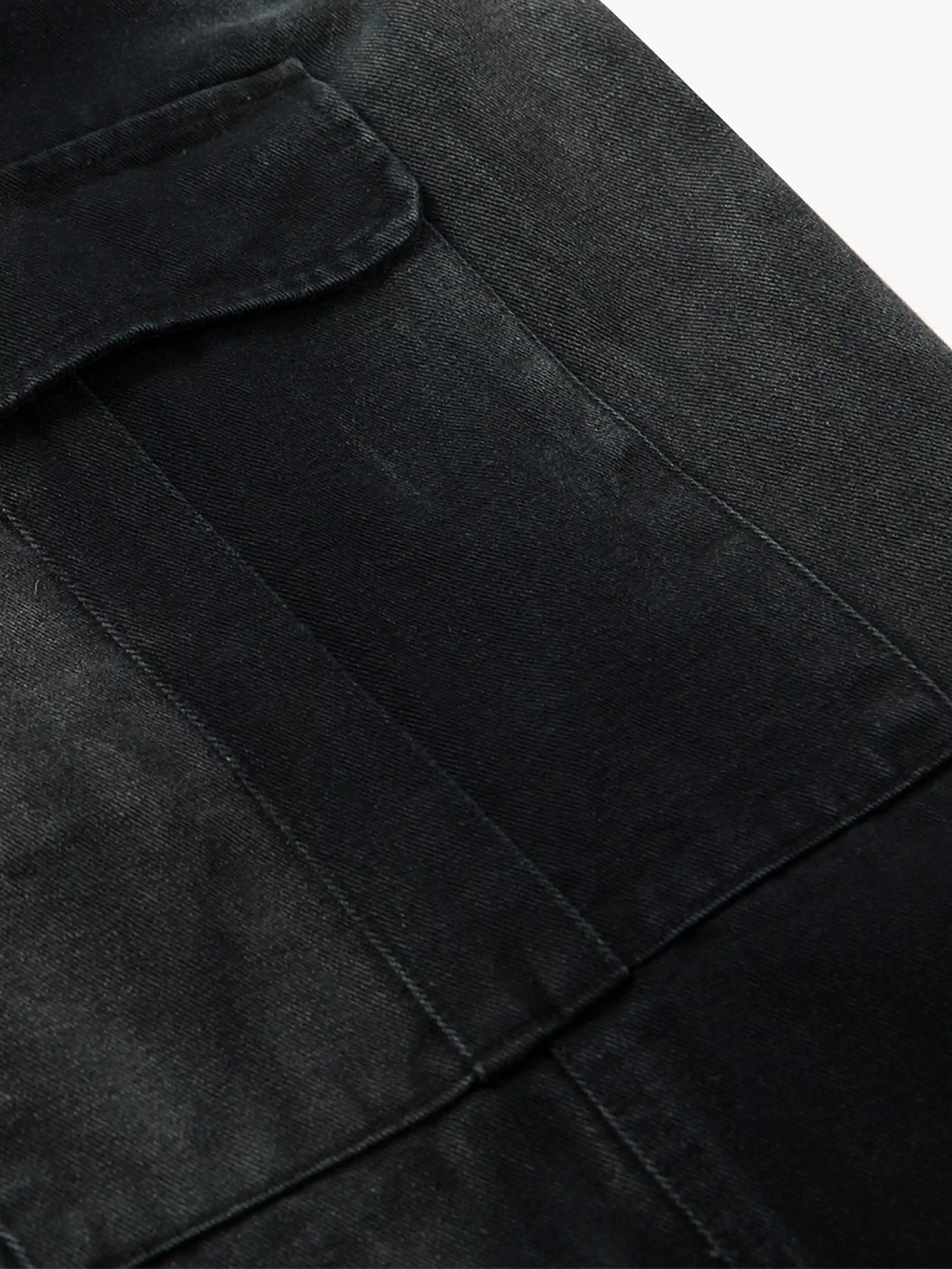 Street Casual Washed Pants-S1067 - Image 5