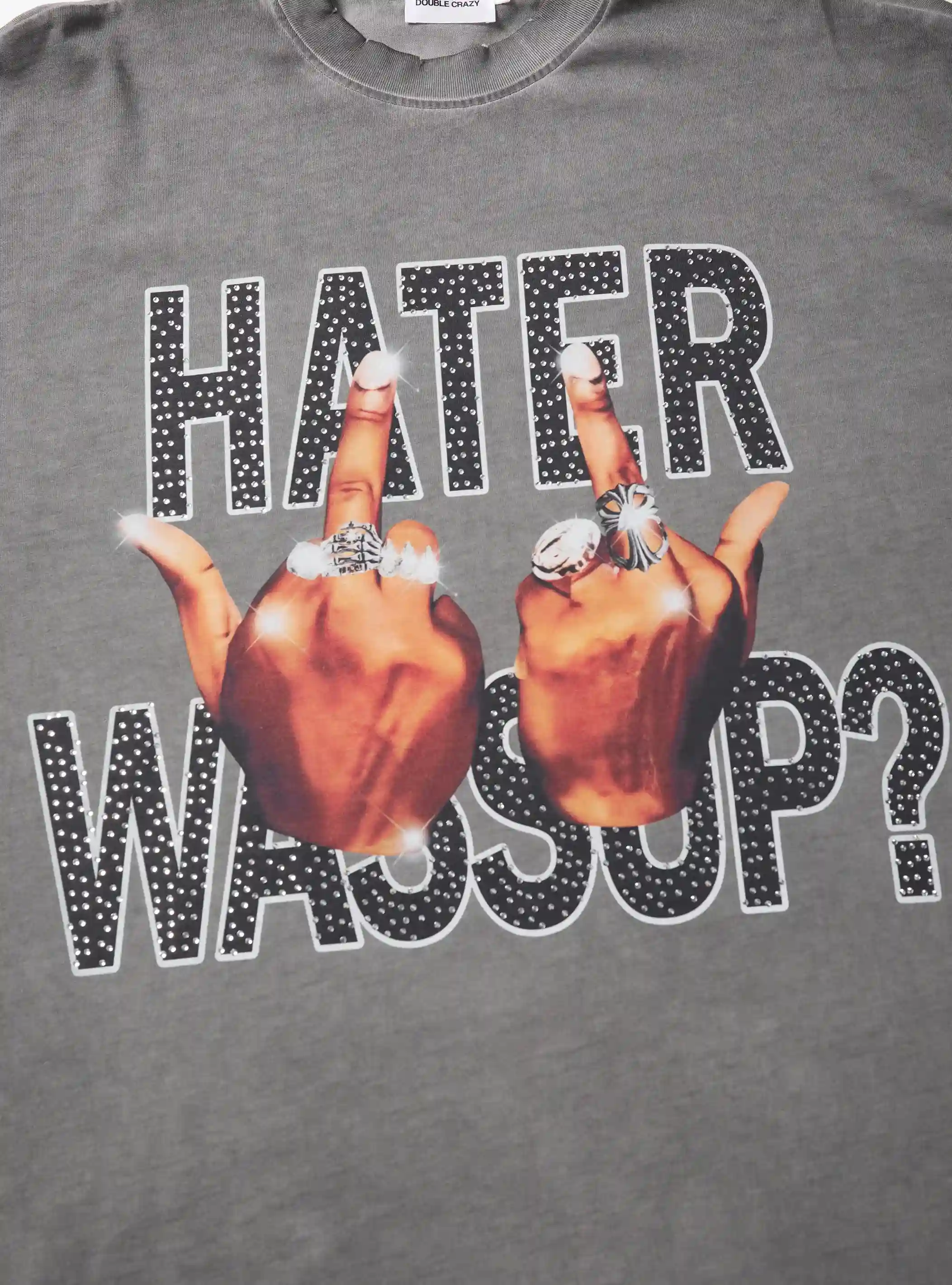 Street Rebel Rhinestone Longsleeve-348 - Image 2